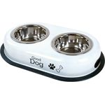 Hundefutterstation Futterstation Hundenapf Futternapf Napf Trinknapf Doppelnapf