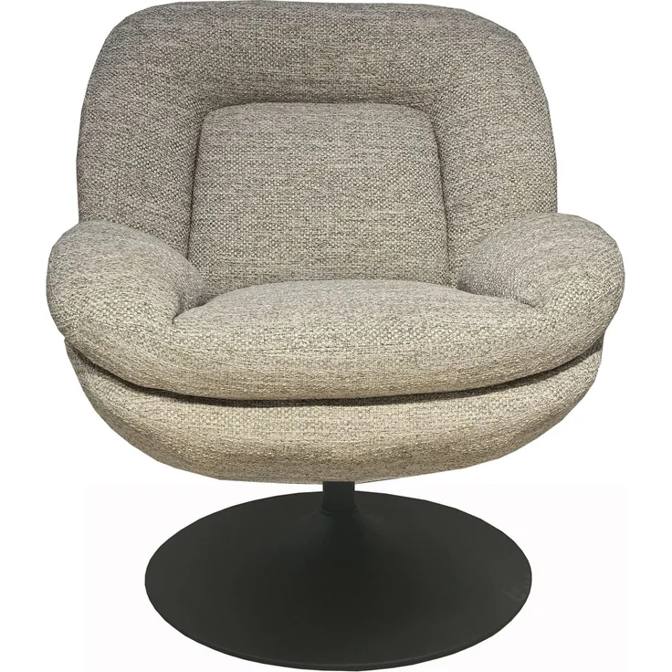 LC Home Sessel »Madison« LC Home Sessel »Madison« Webstoff beige – drehbarer Polstersessel mit Armlehnen – Bild 4