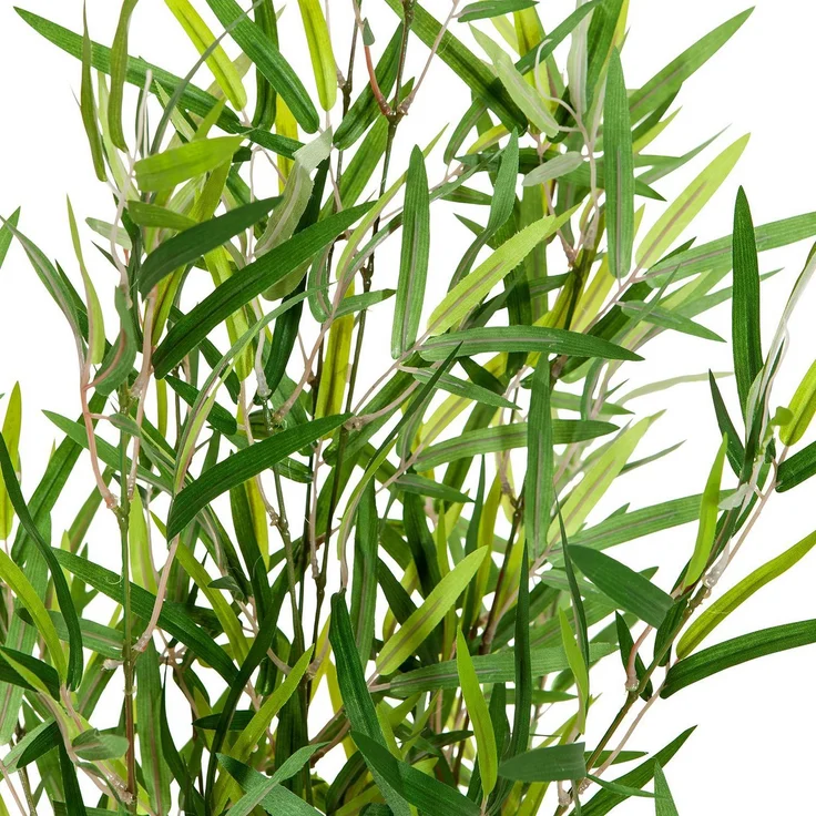 bümö plants Bambus Strauch (mini) - Täuschend echter Bambus, geruchlose Premium Kunstpflanze für lebendiges Ambiente - authentische, künstliche Pflanzen als Deko für's Wohnzimmer, Büro & mehr, BUP-bambus-mini – Bild 2
