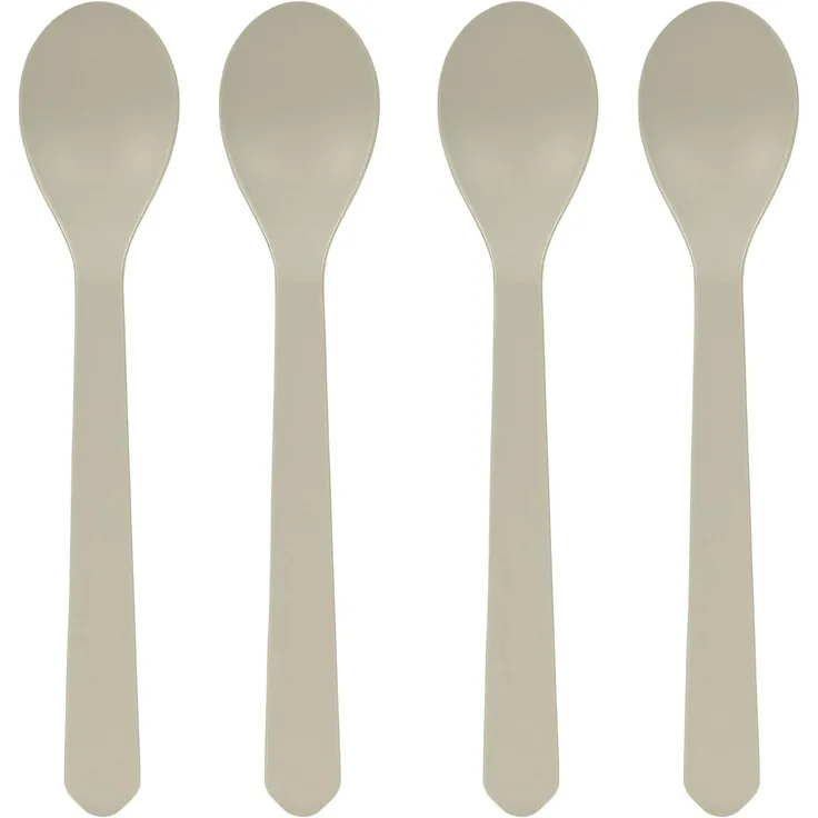 Laessig Uni Löffel Set Warm Grey Grau 1