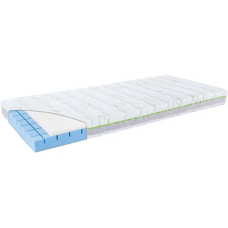 Träumeland Kinder- & Jugendmatratze Schlummerland - mit freistehenden 3D-comfort-pads, Größe 90x160 cm, mehrfarbig, 90 x 160 x 15 cm, T080280