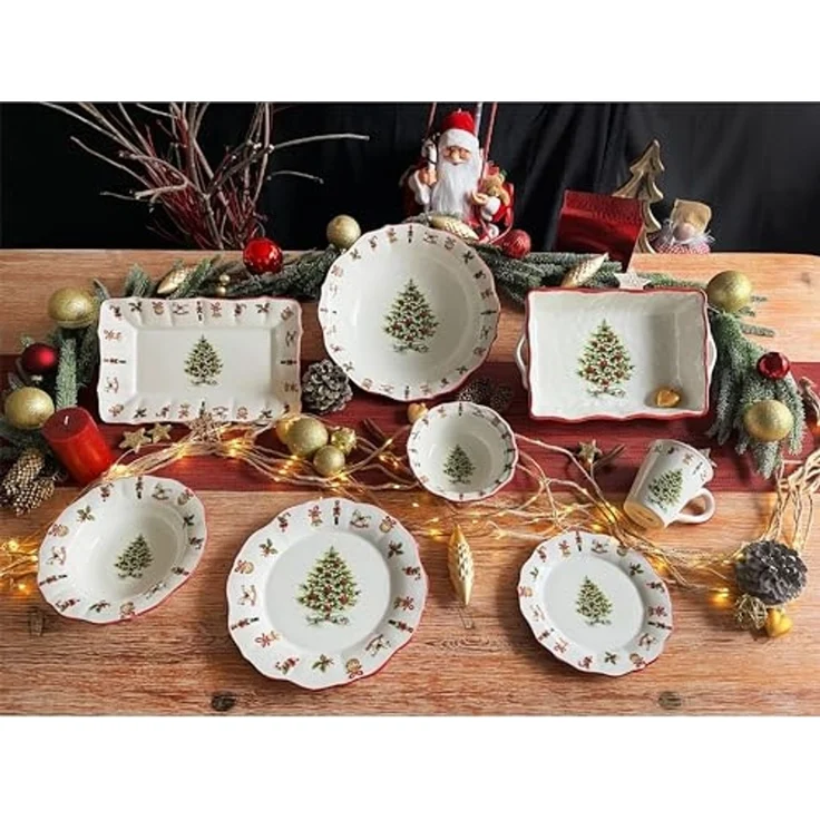 MamboCat Frühstücksteller Maestro Natale Kuchenteller Dessert-Teller Frühstück Weihnachten – Bild 5