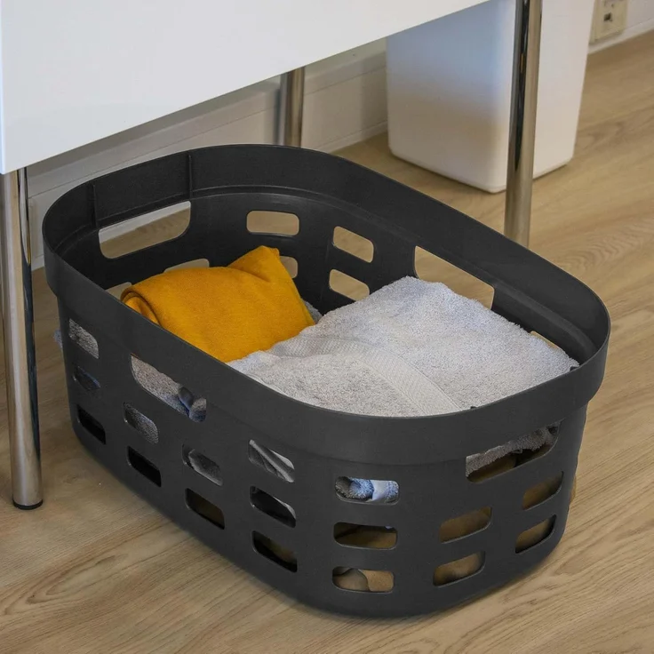 Sunware Wäschekorb Sigma Home 45 L anthrazit – Bild 4