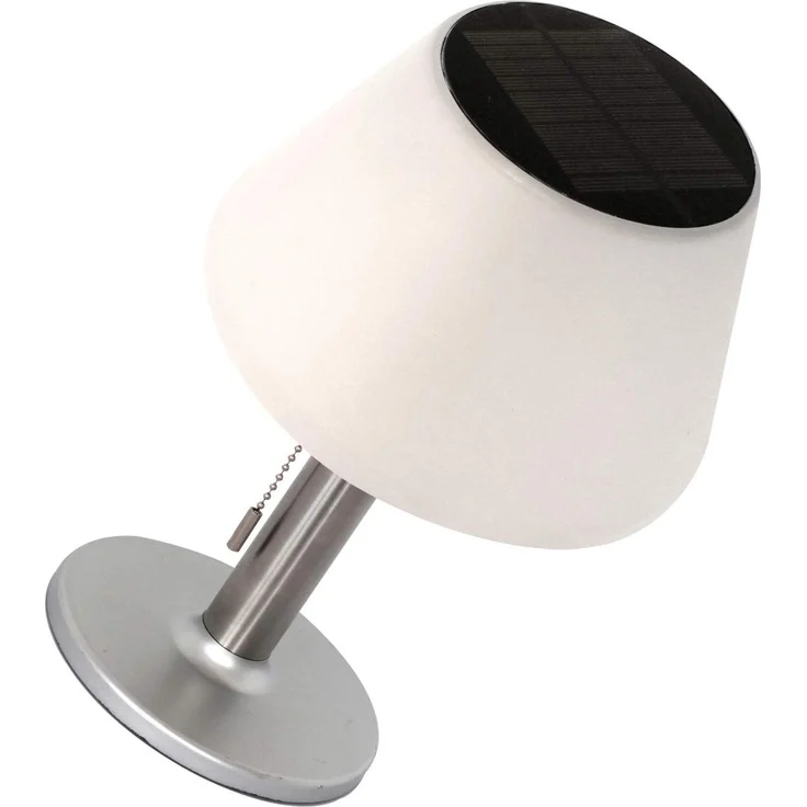KYNAST Solar LED Tischlampe warmweiß 3-Lichtstufen für außen – Bild 5