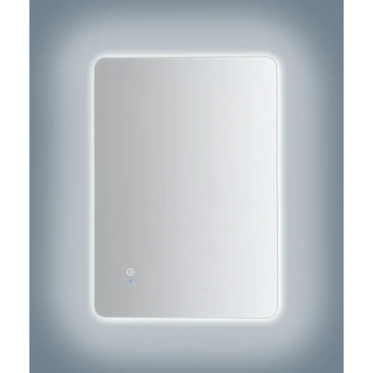 welltime LED-Lichtspiegel Toledo eckig, Spiegel mit LED Beleuchtung, Badspiegel, mit Anti-Fog Beschichtung – Bild 2