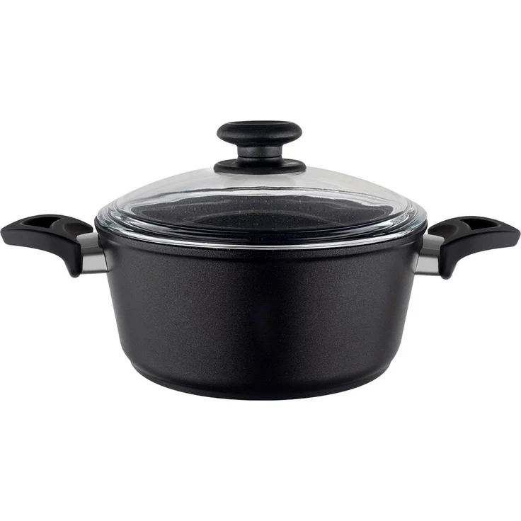 Hermia Concept '55TNC015416' Topfset (7-teilig), Schwarz, Ø 26 cm – Bild 3