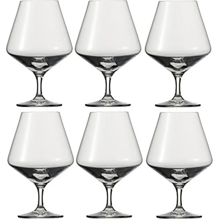 Schott Zwiesel Serie Pure 6-teiliges Cognacglas Set, Kristallglas [113756]