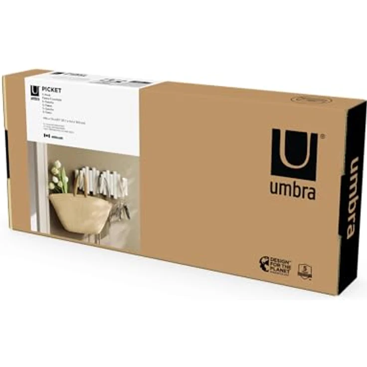 Umbra Wandgarderobe Umbra Picket Wandgarderobe mit 5 Haken – Bild 9