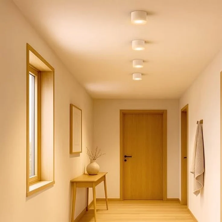 SSC-LUXon LED Aufbaustrahler LANTI Deckenspot weiß silber 6W dimmbar 3CCT, Tageslichtweiß, Warmweiß, Neutralweiß – Bild 2