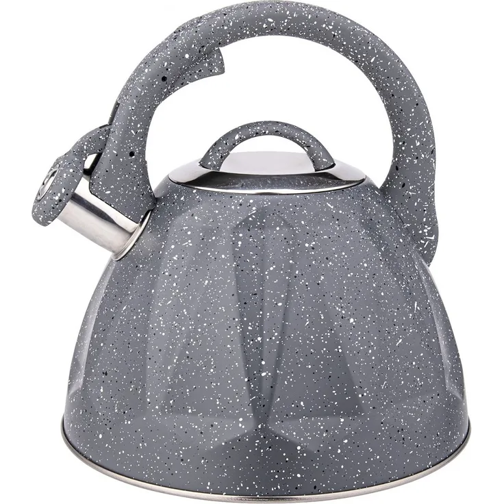 Wasserkessel Wasserkocher Kaffeekessel Teekessel 3L grau Cheffinger CF-WK3.0M