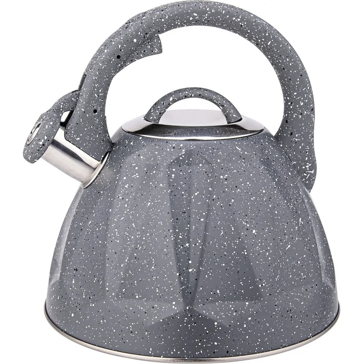 Wasserkessel Wasserkocher Kaffeekessel Teekessel 3L grau Cheffinger CF-WK3.0M