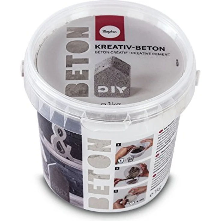 CREARTEC Modellierwerkzeug Betongiessmasse CreaStone, 1 kg – Bild 2