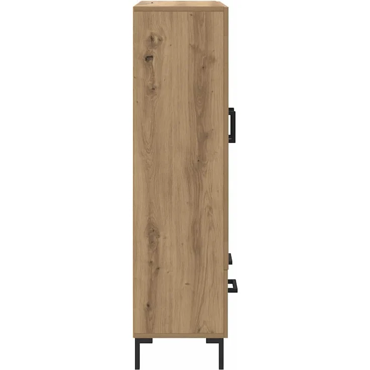 vidaXL Highboard Artisan-Eiche 69,5 x 31 x 115 cm Holzwerkstoff 882524 – Bild 6