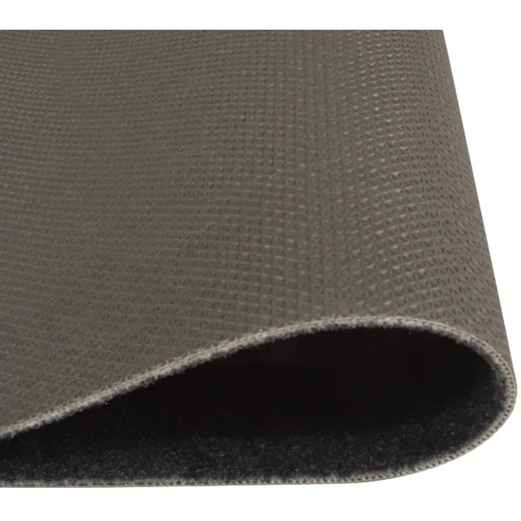 vidaXL Küchenteppich Waschbar Coffee Schwarz 60x180 cm Samt 136556 – Bild 2