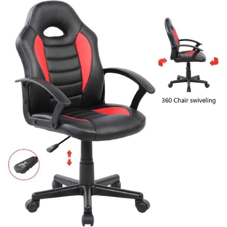 Rocada Gamingstuhl Basic rot – Bild 5