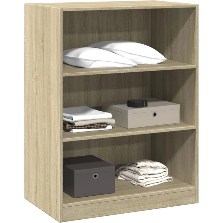 vidaXL Kleiderschrank Sonoma-Eiche 77x48x102 cm Holzwerkstoff 840823 – Bild 11
