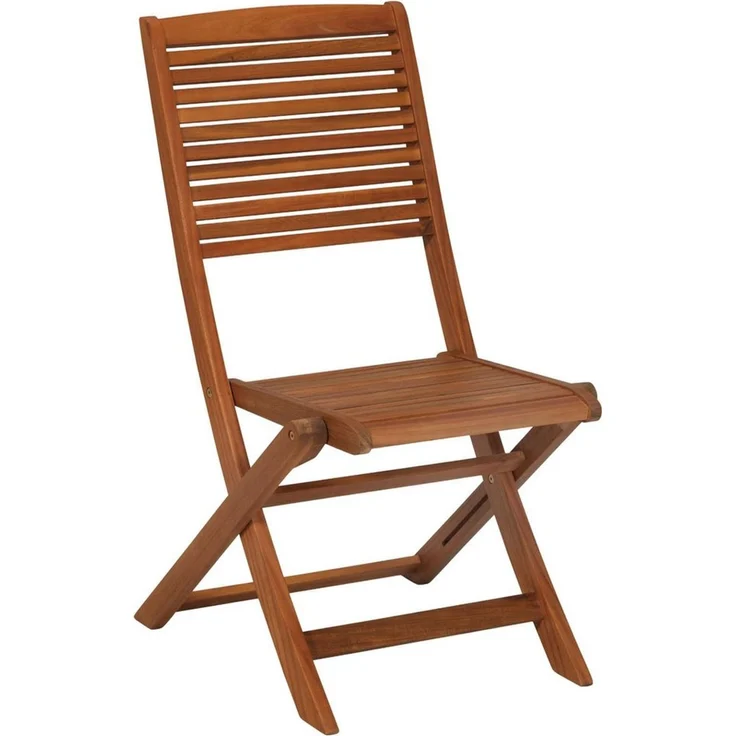 Bali Gartenmöbel Set 3tlg, 2 Klappstühle, Klapptisch 70 x 70 cm, Akazie – Bild 4