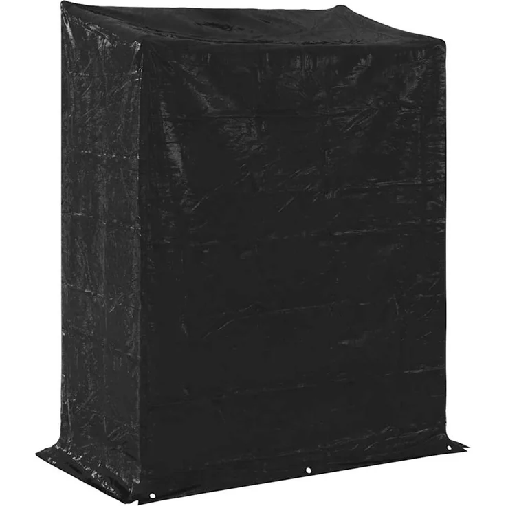 vidaXL Brennholzregal mit Regenschutz 150x80x200 cm Verzinkter Stahl 4104954 – Bild 8