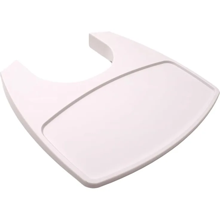 Leander 5707770010011 Tablett aus Kunststoff für Hochstuhl, weiß