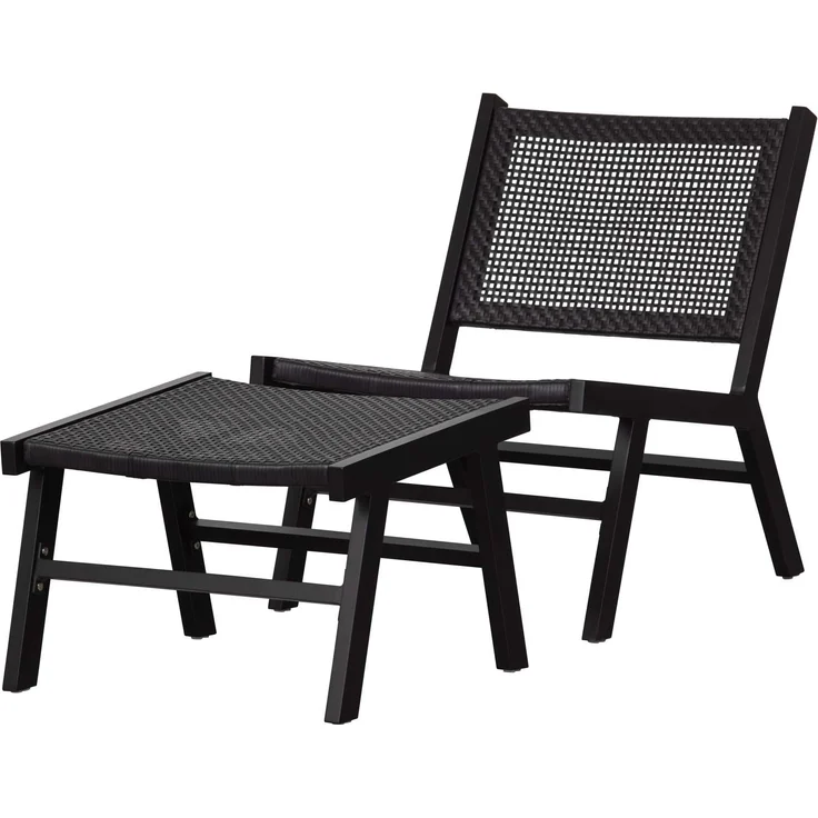 Hocker Puk aus Aluminium, Schwarz – Bild 5