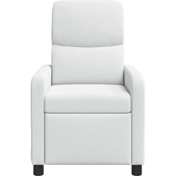 vidaXL Liegesessel Weiß Polyester 42034826 – Bild 4