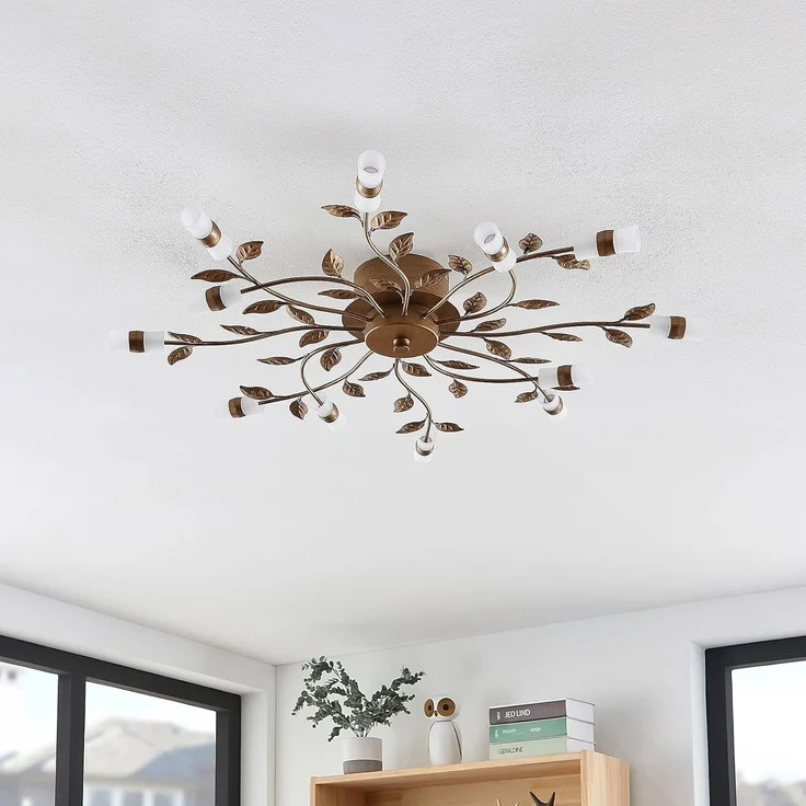 Lindby Deckenleuchten Bentas, LED 32 W gesamt, warmweiß – Bild 4