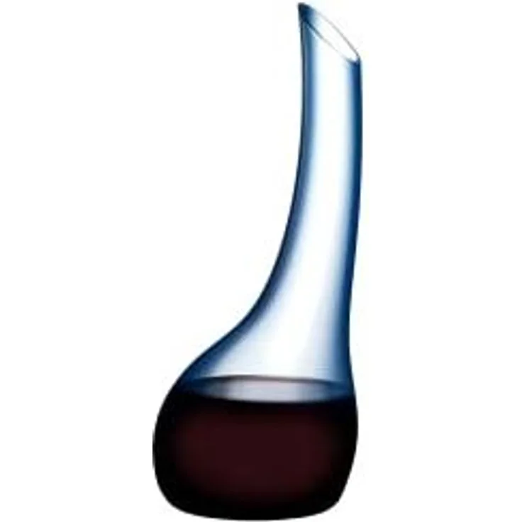 Riedel Dekanter Cornetto Confetti Blue, Glasdekanter, Dekantierflasche, Weinkaraffe, Hochwertiges Glas, Blau, 1. 2 L, 1977/13B
