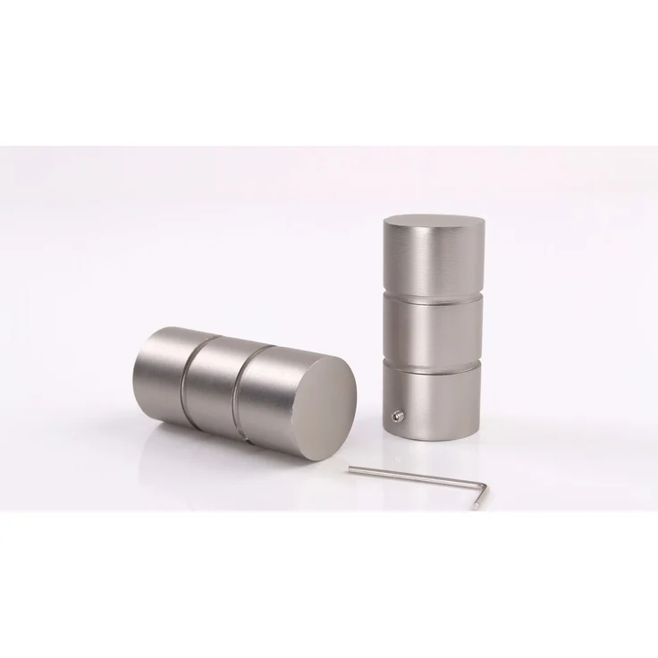 Deco-Raum® Gardinenstange Zylinder 25mm 1-läufig | Länge: 380cm | Material: Metall | Farbe: – Bild 6