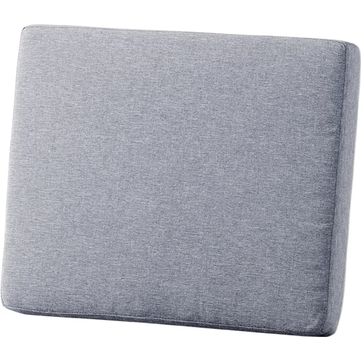 Sieger Lugo Rückenkissen schmal mit Sunproof® Stoffbezug, Hellgrau 42 x 8 x 53 cm – Bild 1