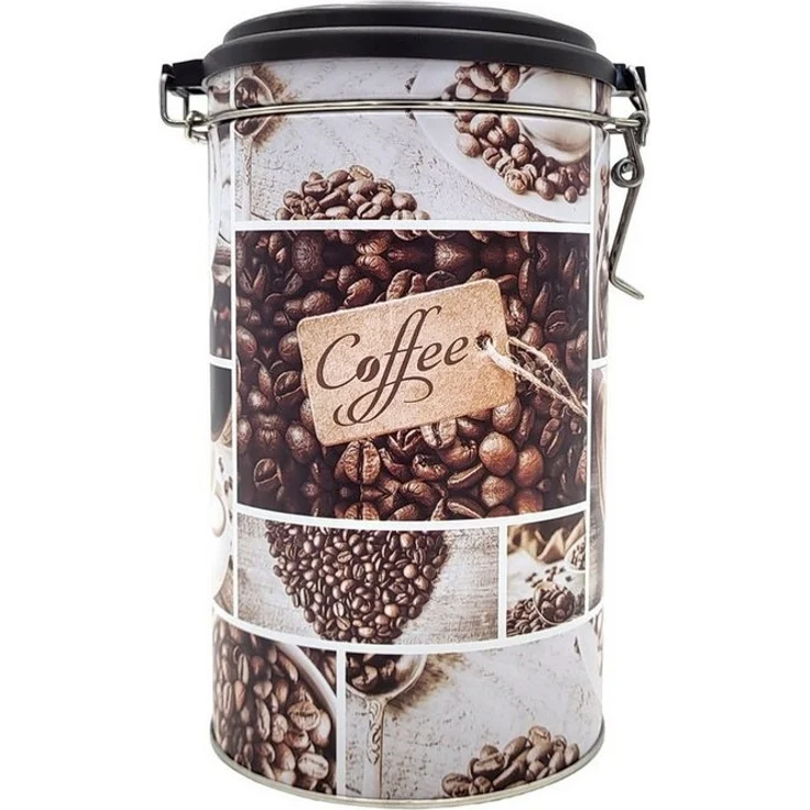 Vakuum Kaffeedose Metall Kaffeebox Kaffeebehälter Kaffeespender Kaffeebüchse – Bild 5