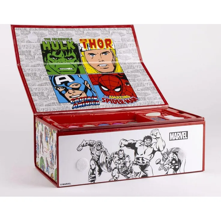 Malerei-Set Marvel Aktentasche Rot