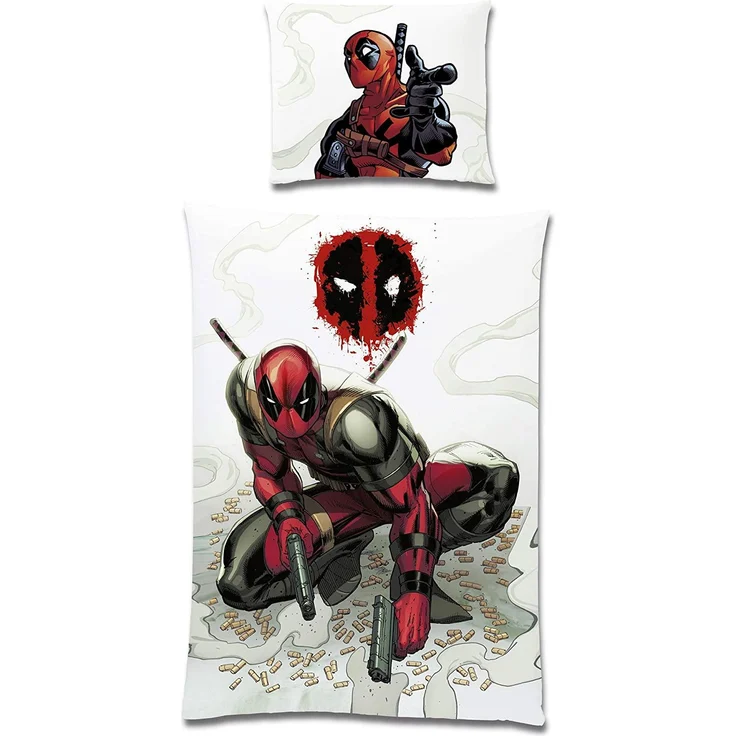 Bettwäsche 'Marvel Deadpool' Linon / Renforce – Bild 3