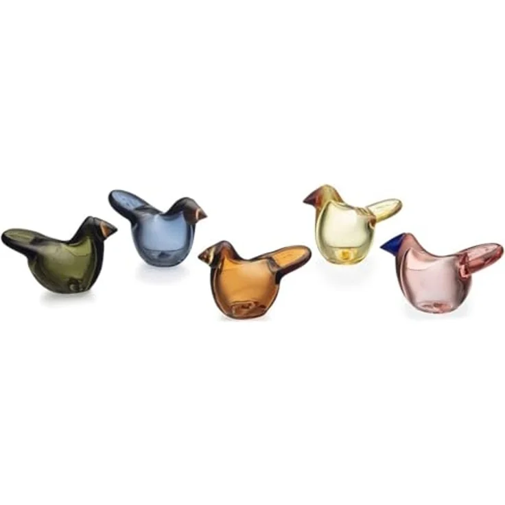 iittala Birds by Toikka Fliegenfänger gelb/kupfer – Bild 4