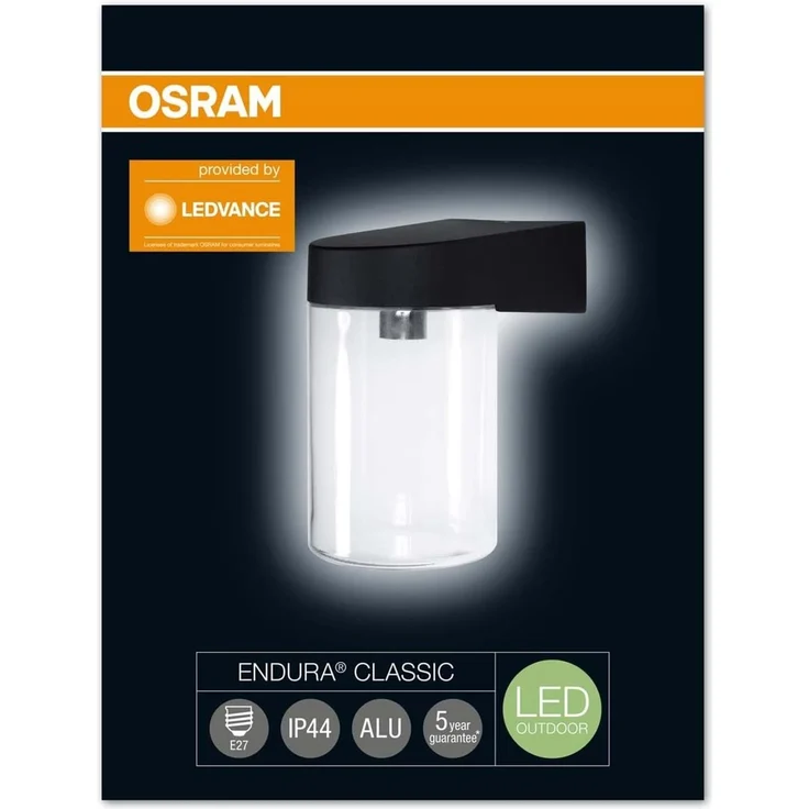 Osram LED Wand- und Deckenleuchte, Leuchte fuer Aussenanwendungen, Sockel E27, Endura Classic Bold – Bild 3