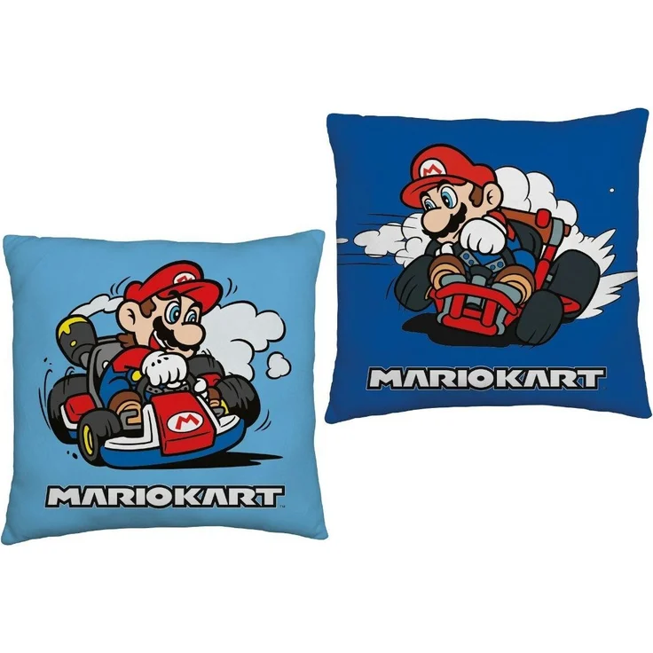 Mario Kart Kuschelkissen (1 Stk.) 40 x 40 cm aus Polyester – Bild 1