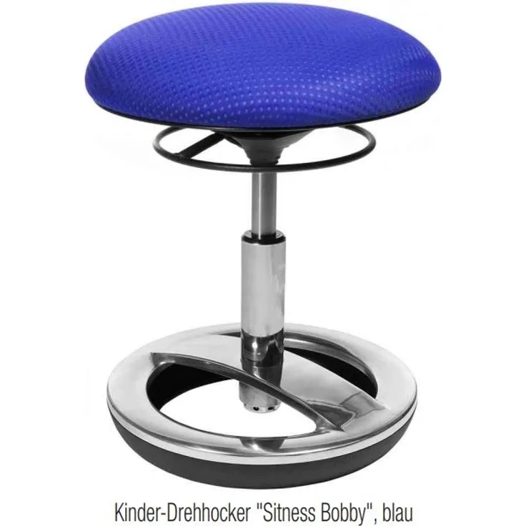 Topstar Kinder-Drehhocker Sitness Bobby, blau