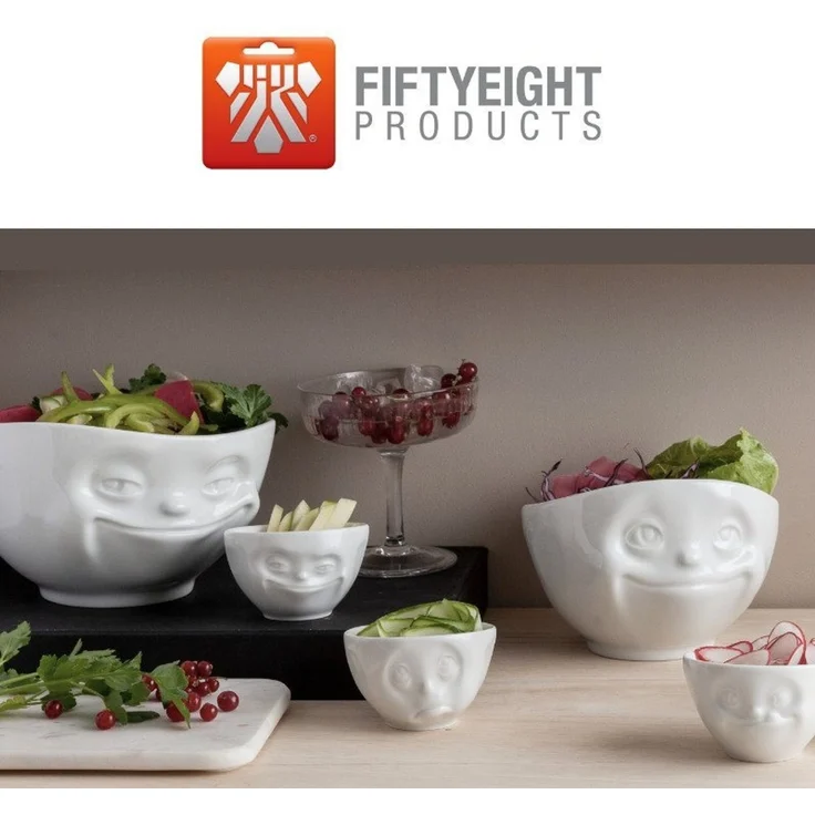 FIFTYEIGHT 2 Kuchenteller mit Biss Ø 20cm weiß – Bild 2