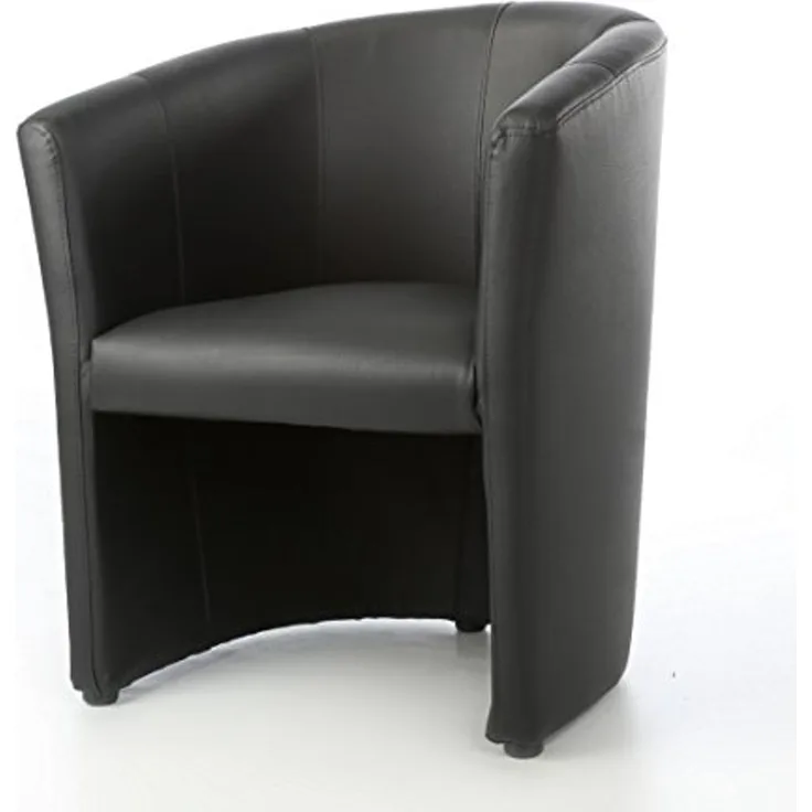 Design Cocktailsessel Sessel Clubsessel Loungesessel Club Möbel Bürosessel Praxismöbel schwarz