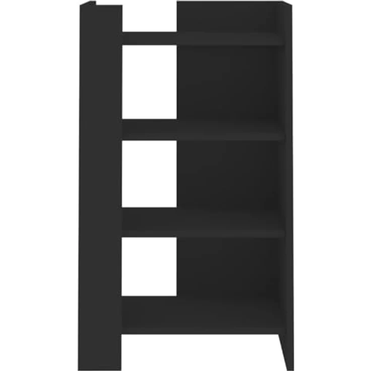 vidaXL Sideboard Schwarz 45x35x75 cm Holzwerkstoff 848382 – Bild 7