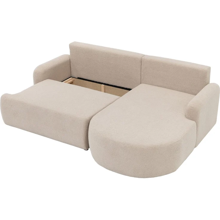 Ecksofa Loridu (Farbe: Magic Velvet 2217, Seite: Rechts) – Bild 4