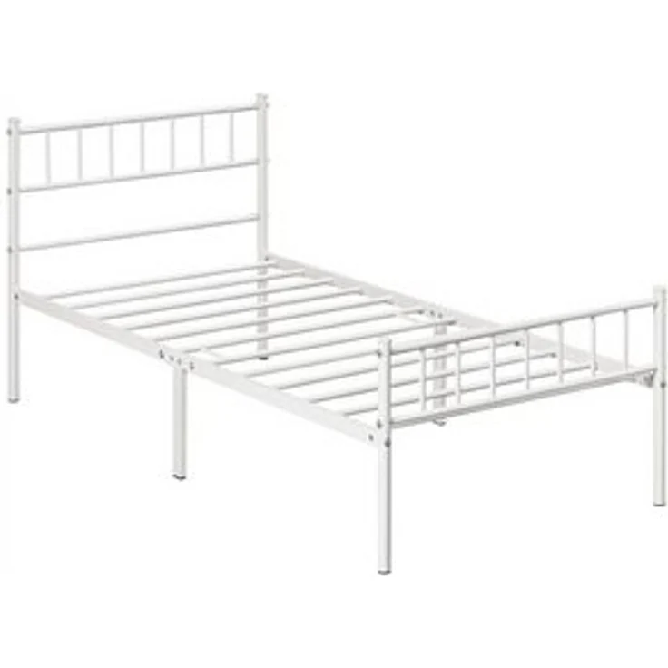 Yaheetech Bettgestell Metallbett, Einzelbettgestell / Doppelbettgestell – Bild 6