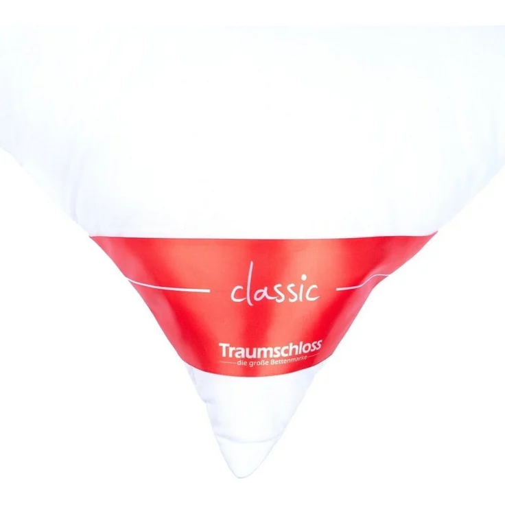Traumschloss Nackenstützkissen Classic ROT, Füllung: 100% Polyester, Bezug: 100% Microfaser, optimale Passform und Druckentlastung – Bild 2