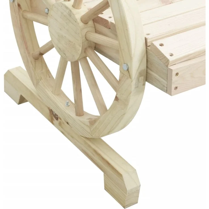 vidaXL Adirondack-Gartenstuhl 2-Sitzer Massivholz Tanne 365095 – Bild 7