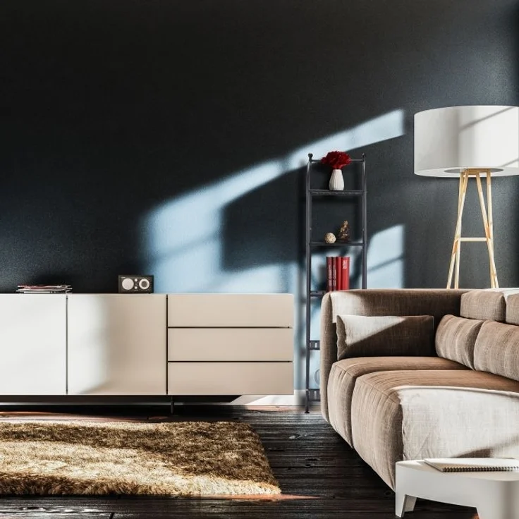 Schmales Standregal mit 5 Ablagen – Bild 5