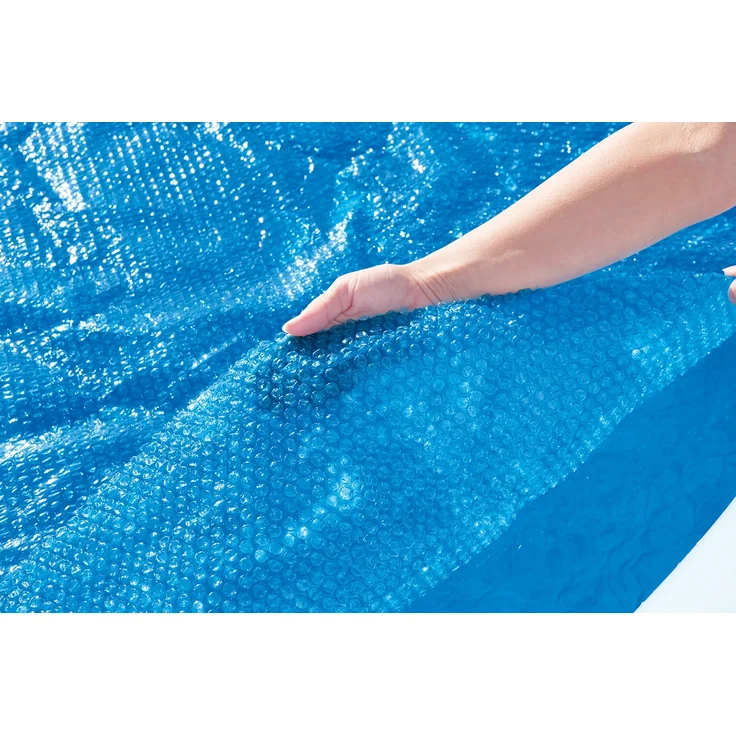 PE-Solarabdeckplane Ø 417 cm, blau, rund – Bild 6