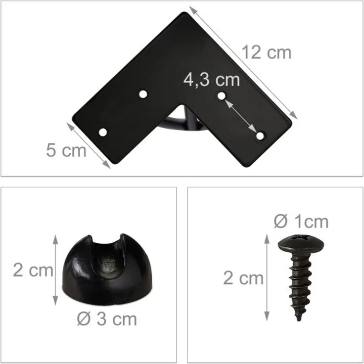 4er Set Hairpin Legs mit 3 Streben 10028069_1123 – Bild 5