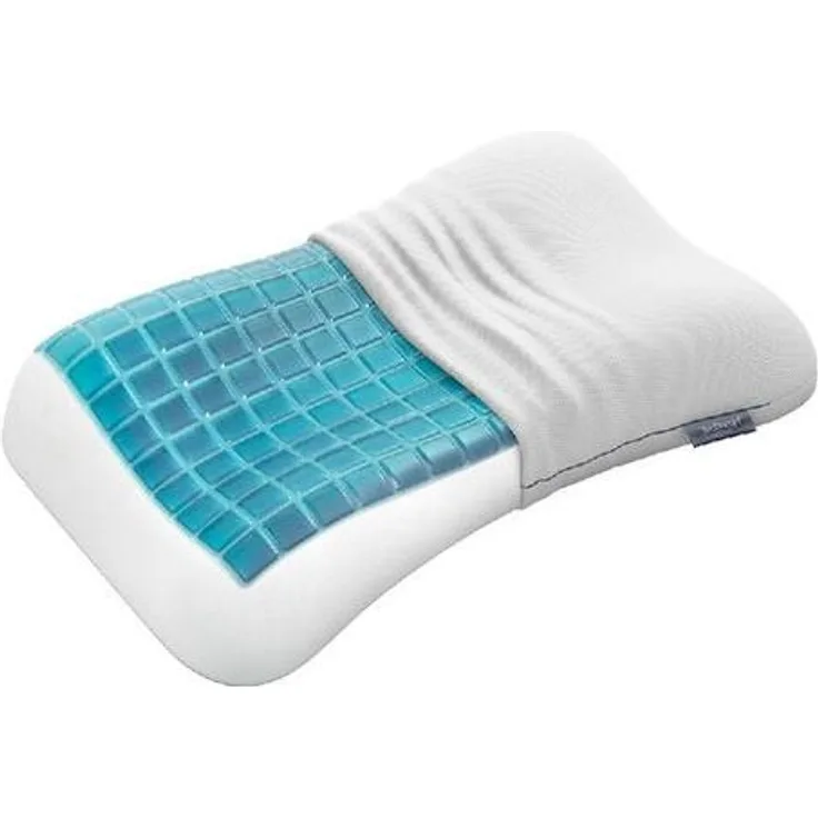 Technogel 'Pixel Anatomic Curve' Nackenstützkissen, kühlendes Gelkissen, 9 cm