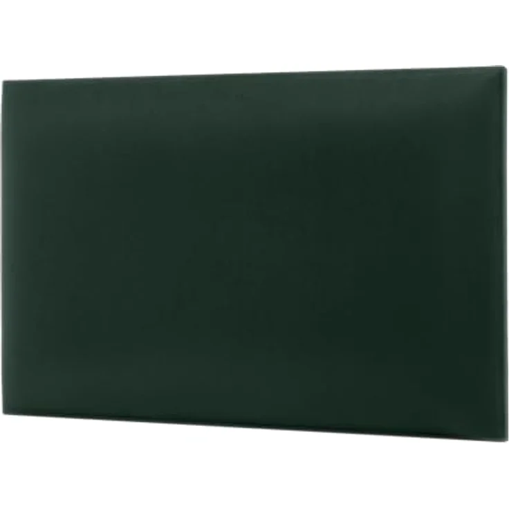 DecoNest Wandkissen, Wandpolsterung, Wanddekoration, Bettkopfteil, 3D-gepolstertes Wandpaneel 60 x 40 cm Flaschengrün – Bild 8
