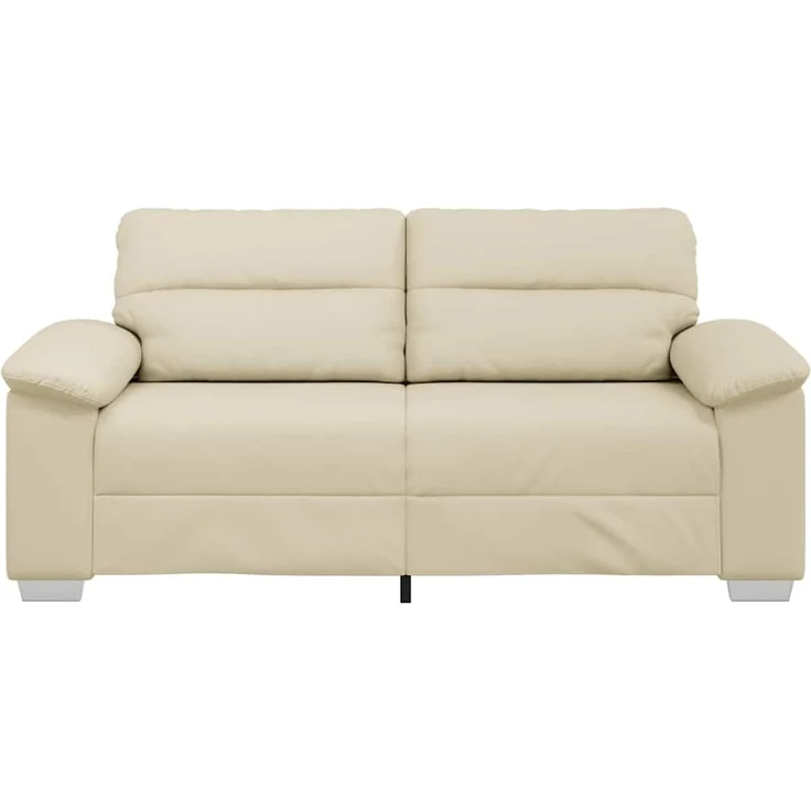 vidaXL 2-Sitzer-Sofa Creme 180x81x84 cm Kunstleder 4105339 – Bild 3