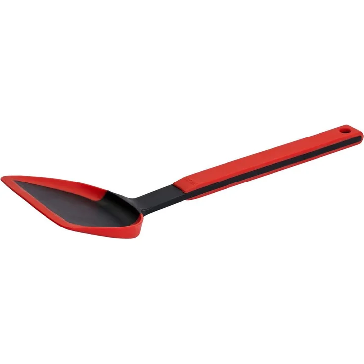 WOLL 'Cook it' Wokwender, Kunststoff / Silikon rot / schwarz, 33 cm – Bild 1